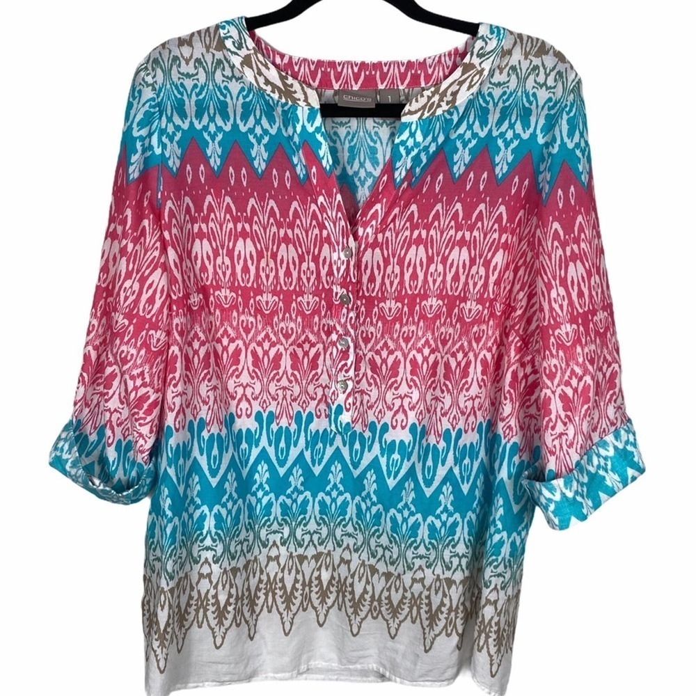 Chico’s Tunic Top Size 8
